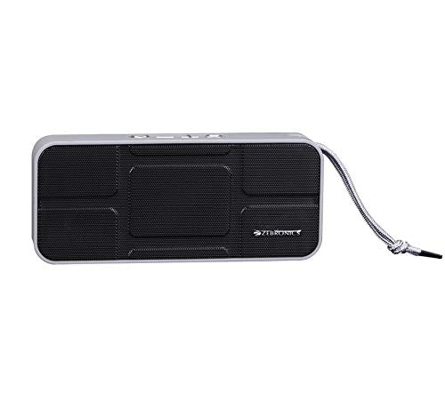 Zebronics Portable Bluetooth Speaker with USB Support, Micro SD Card, AUX, FM, Call Function and Volume Control - Brew Zebronics Portable Bluetooth Speaker with USB Support, Micro SD Card, AUX, FM, Call Function and Volume Control - Brew